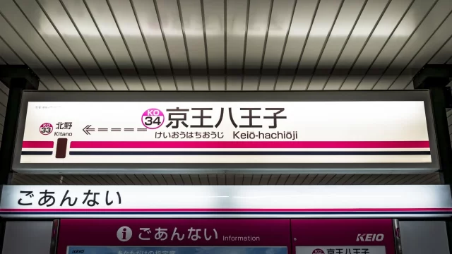 京王八王子駅周辺の街並みとインドアゴルフ体験がしやすいエリアの様子