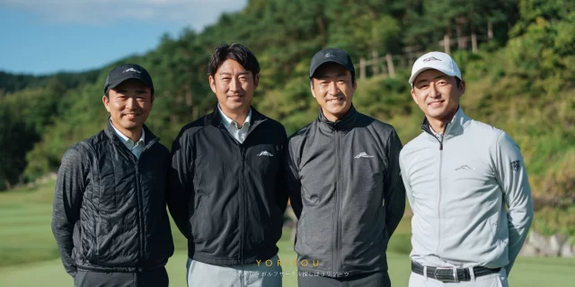 市原市辰巳台エリアで、40〜50代男性のゴルフ仲間が無理のない関係性で集まっている雰囲気