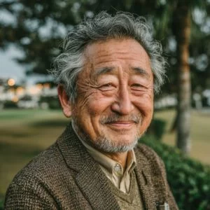 世田谷区在住の山本さん（70代男性）、同年代とゆったりゴルフを楽しむシニアゴルファーの笑顔