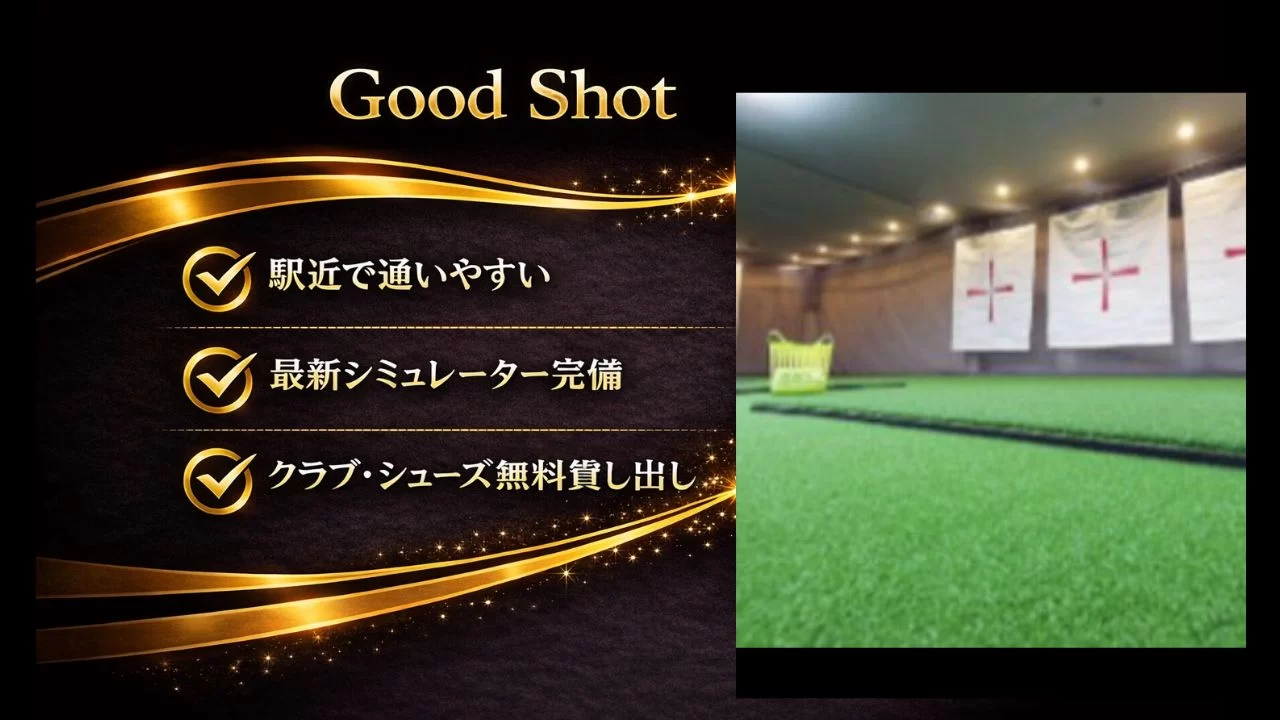 インドアゴルフGood Shotを解説